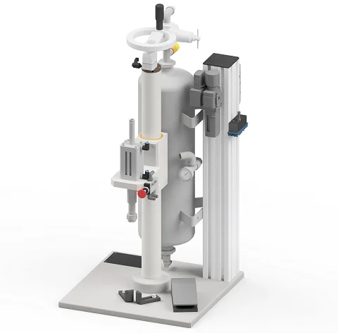 Macchina di riempimento semi-automatica per CO2/N2 Tipo Z-2013